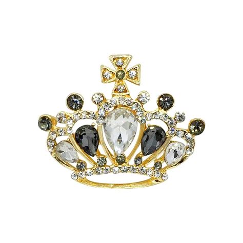 FURE Royal Crown (Antique Golden) Brooch