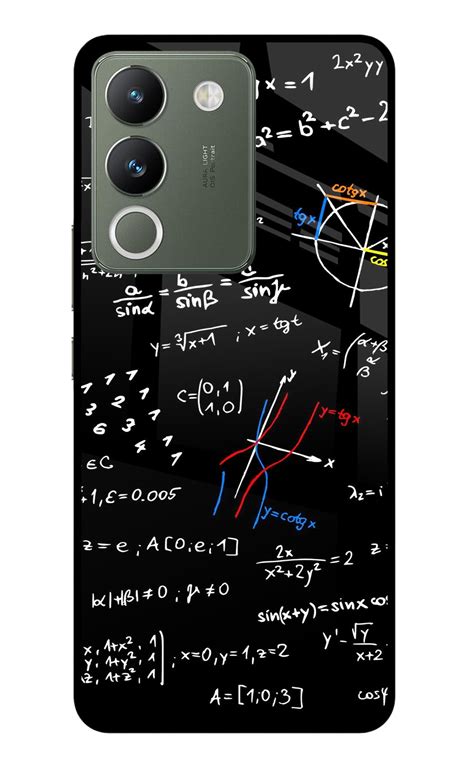 Buy Now Mathematics Formula Glass Case for Vivo Y200 5G Online | Casekaro
