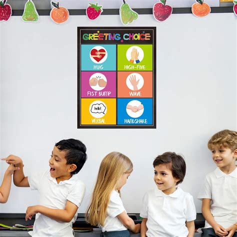 Buy Greeting Choice Classroom Rules Poster Back to School Classroom ...