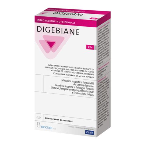 Digebiane RFx Biocure 20 Tablets - Loreto Pharmacy