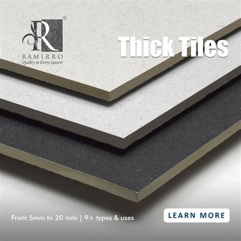 Standard Floor Tile Thickness Tile Sizes & Thickness Explained