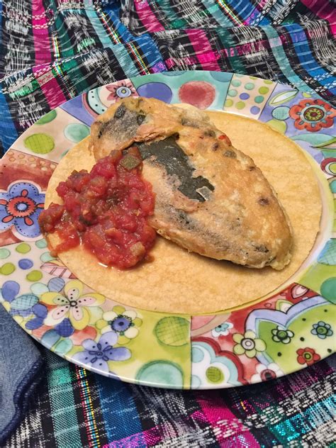 Guatemalan Chiles Rellenos Recipe with Pickled Vegetables and Meat