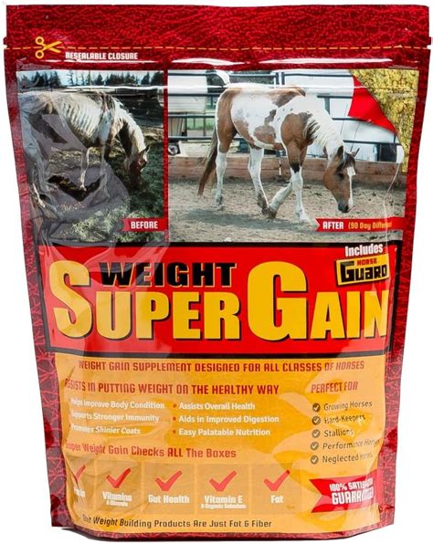 Buy Horse Guard Super Weight Gain, Equine Vitamin Mineral, Probiotic ...