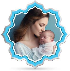 SILVIYA BIS Hallmarked Baby's Arrival Personalized Silver Coin Gift ...