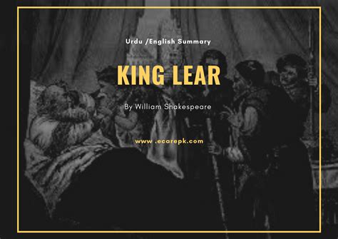 King Lear Play by William Shakespeare Urdu // English Short Summary ...