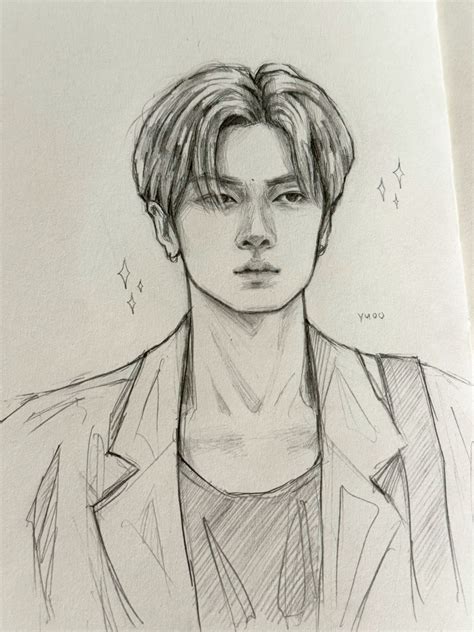 42 Stray kids drawing ideas to save today | kpop drawings, easy ...