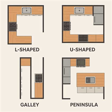 Image result for Kitchen Layouts