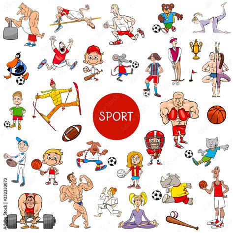 Human Sport Cartoon 的图像结果