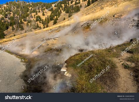 Sunbeam Hot Springs Idaho Located Next Stock Photo 2268199501 ...