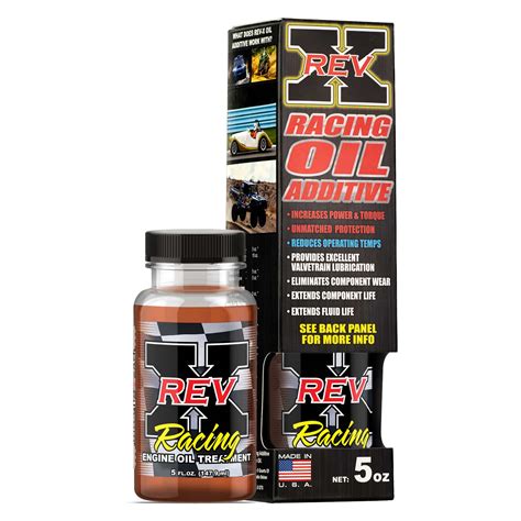REV-X Racing Engine Oil Treatment - 5 fl. oz. - RevXOil.com