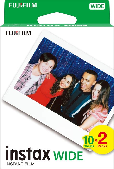 Buy Fujifilm Instax Wide Instant Film 10Sheets X Twin Pack Online at ...