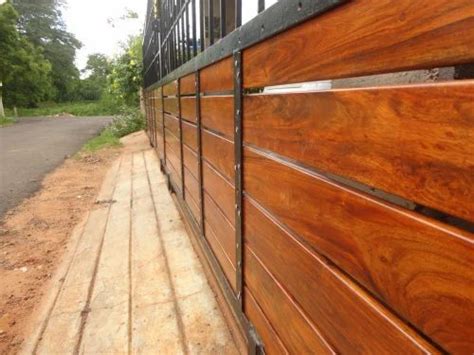 Image result for Walnut Cladding Color Gate Design