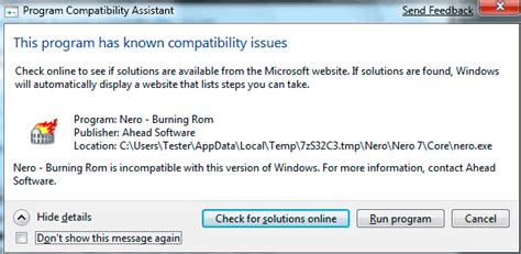 Image result for Compatibility Problems Windows 7