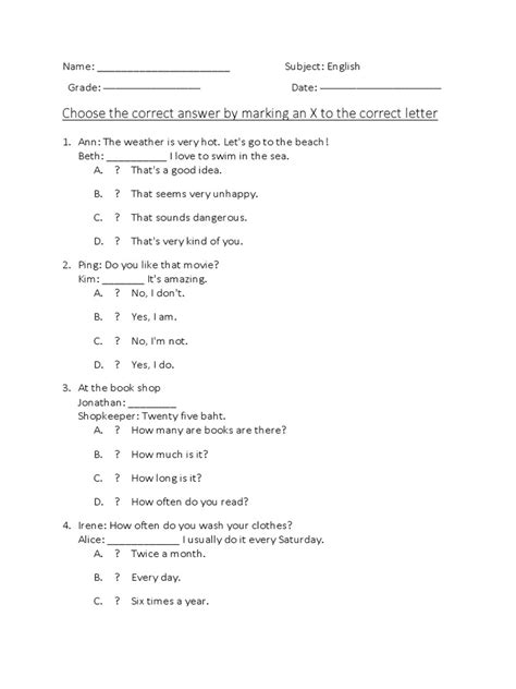 Image result for Essay Test PDF