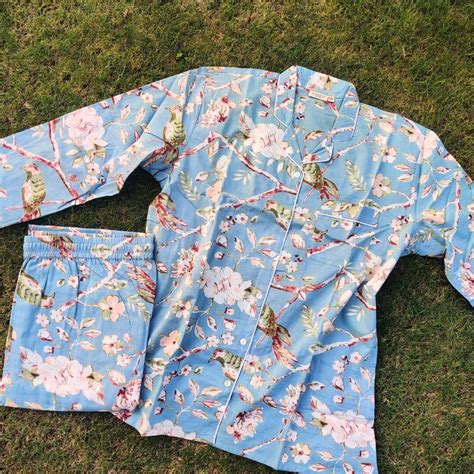 Blue Cloudy Bird Nightsuit – GHAAVI.