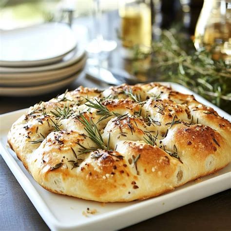 The Easiest Rosemary Garlic Focaccia Bread You'll Ever Make