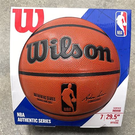 Wilson NBA Basketball Authentic Indoor Series Ball - size 7 ...