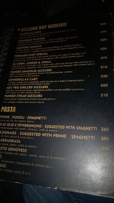 Menu at The Waterside Restaurant, Ahmedabad, NH 8C