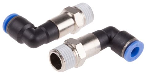 KQ2L06-02AS SMC | SMC KQ2 Series, Male, R 1/4 in, R | 771-5361 | RS