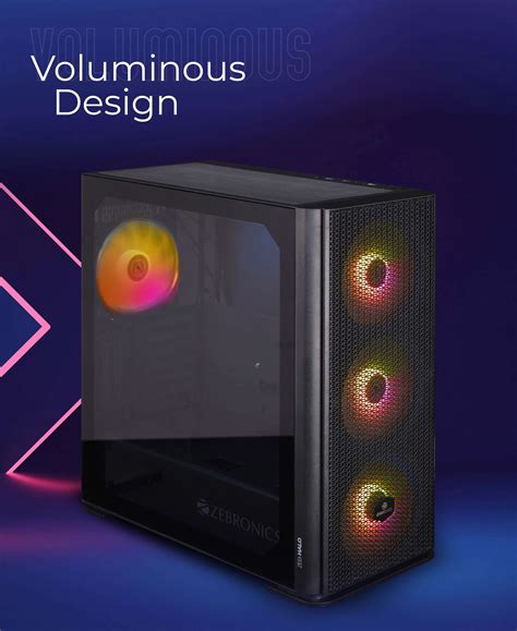 Zebronics Zeb-Halo Gaming Cabinet Best Price in India on Thevaluestore.in