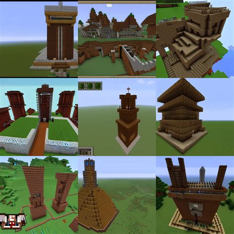 Watchtower Castle Build Minecraft 的图像结果