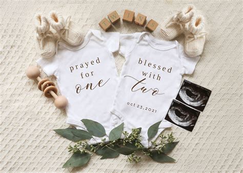 Edit yourself neutral twin pregnancy announcement for social media twin ...