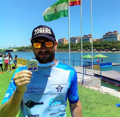 Rubén Gutiérrez ganó la III Travesía a nado Santa Pura Beach-La Antilla, en categoría absoluta ...