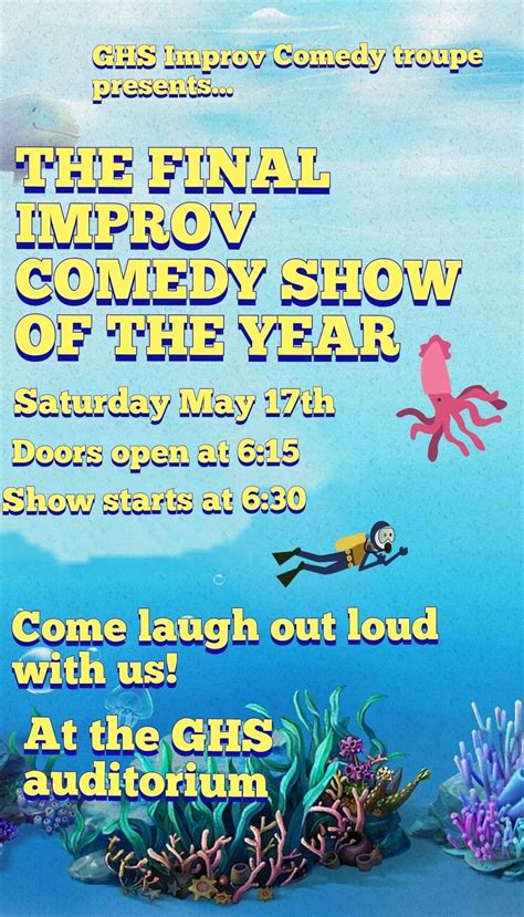 THE FINAL GHS IMPROV SHOW, Gatesville High School, 17 May 2025 | AllEvents