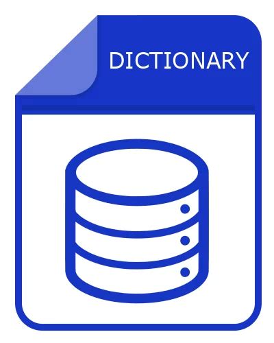 Image result for Dictionary File