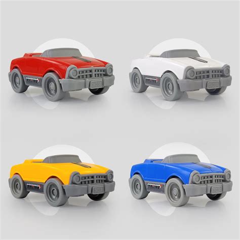 NHR Dinky Plastic Toy Car Pull & Push Vehicle Racing Toy Cars Play Set ...