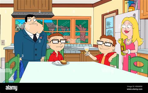 AMERICAN DAD, (from left): Stan Smith, Steve Smith, Francine Smith ...