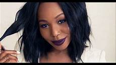 Middle Part Bob by Center Part Wavy Bob Middle Parting Hairstyle Middle Part Bob