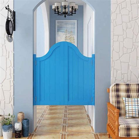 Buy ZY Wall-Mounted Table Swinging Doors Cafe Doors, Louvered Doors ...