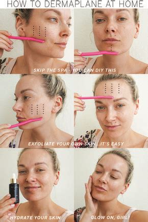 Image result for Dermaplaning Tutorial