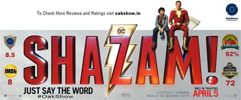 Shazam! All Ratings,Reviews,Songs,Videos,Bookings and News