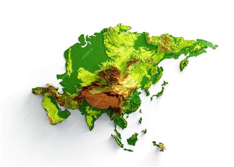 Asia Relief Map 的图像结果