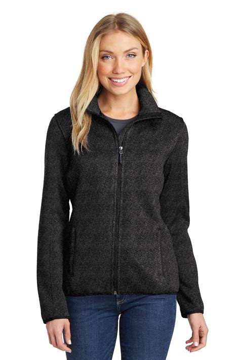 Port Authority L232 - Ladies Sweater Fleece Jacket - Outerwear
