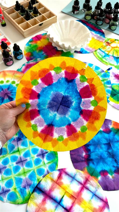 Coffee filter flowers other easy coffee filter crafts – Artofit