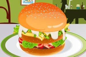 自制美味汉堡,自制美味汉堡小游戏,4399小游戏 www.4399.com