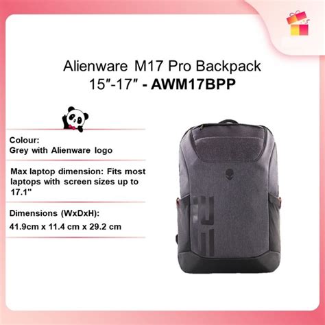 Image result for Alienware M17 Pro Backpack
