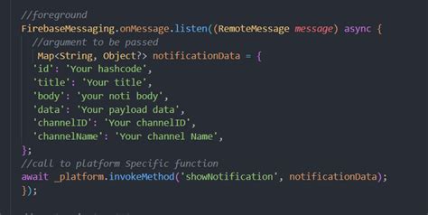 Image result for Flutter iOS Notification Foreground