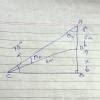 13. A ladder 6 m long reaches a point 6 mbelow the top of a vertical ...