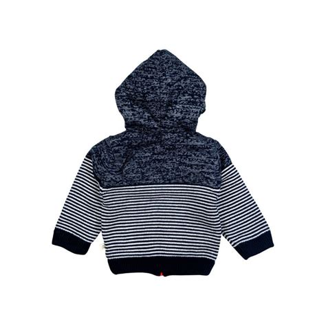 Mee Mee Boys Full sleeve Sweater - Navy Melange – Me N Moms