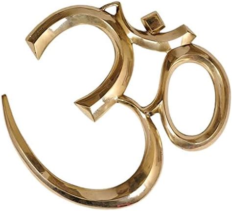 Buy Dattatreya Brass OM Wall Hanging Sculpture | Vastu | Fengshui ...