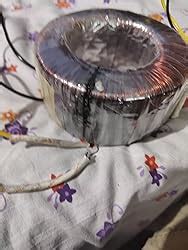 Electronic work Toroidal Transformer 24-0-24 7 Ampere with 12-0-12 with ...