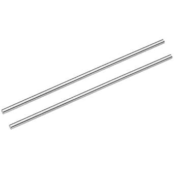uxcell Round Steel Rod, 4mm HSS Lathe Bar Stock Tool 150mm Long, for ...