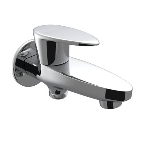 Buy Arc Floor Mounted Swan Neck Pillar Cock from Johnson Bathrooms