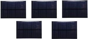 ERHIndia (5 pcs) Solar Cell for DIY Mini Solar Panel 6V-180 mAh (99 x ...