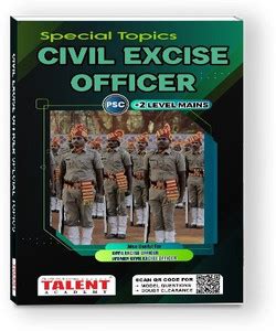 Kerala PSC Civil Excise Officer Special Topic Book (Latest Syllabus) By ...