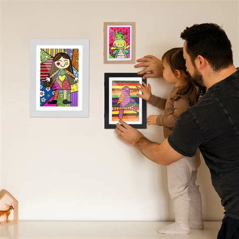 Kids Artwork Picture Frame | Open Front Picture Frame | Tiny Treasures